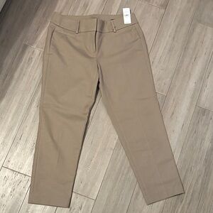 LOFT Tan Ankle Pants